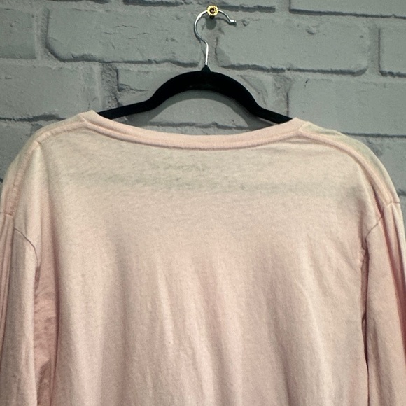 NWOT Aeropostale Light Pink Graphic Long Sleeve Tee size L - Picture 5 of 7